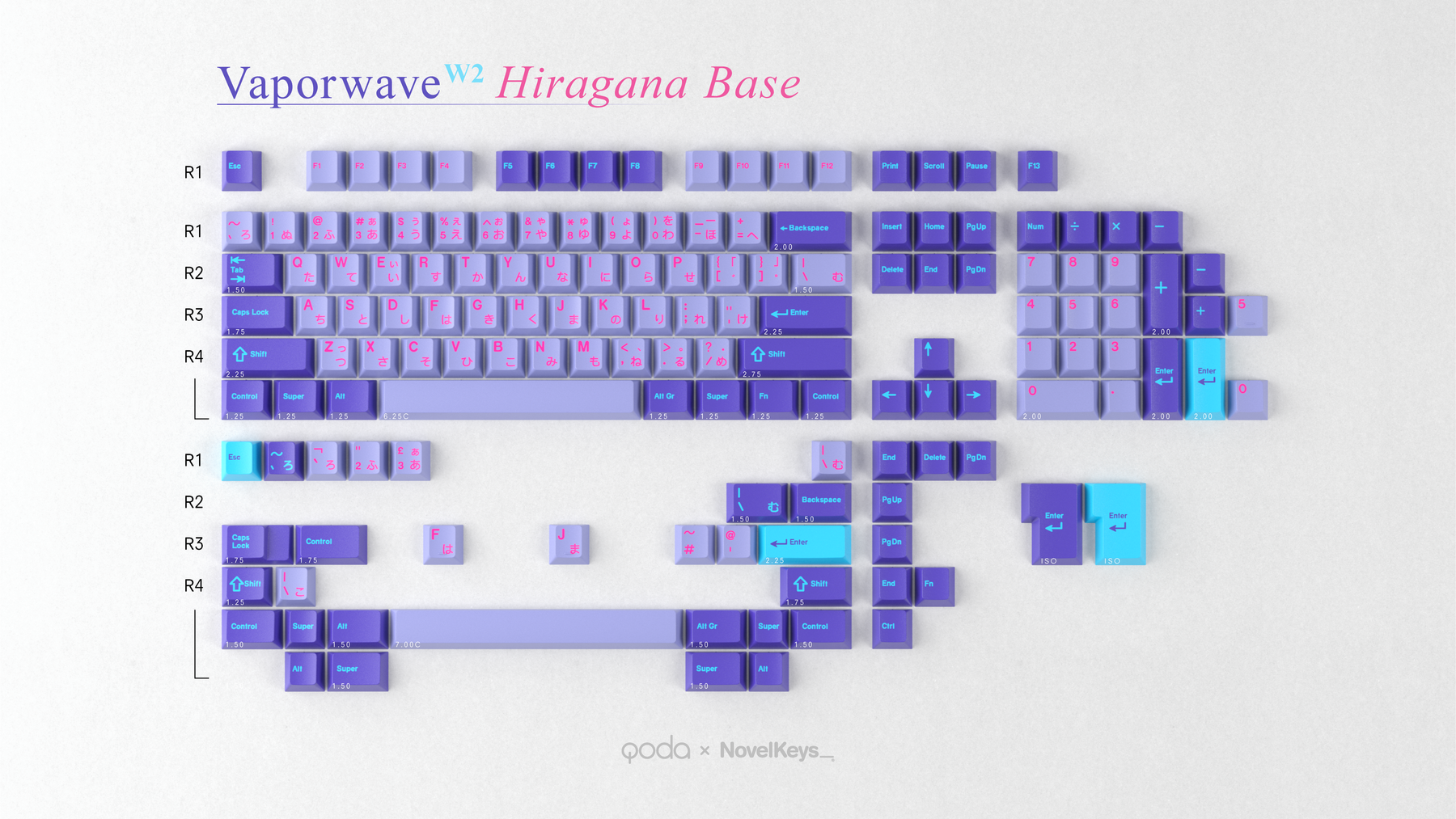 GMK CYL Vaporwave R2