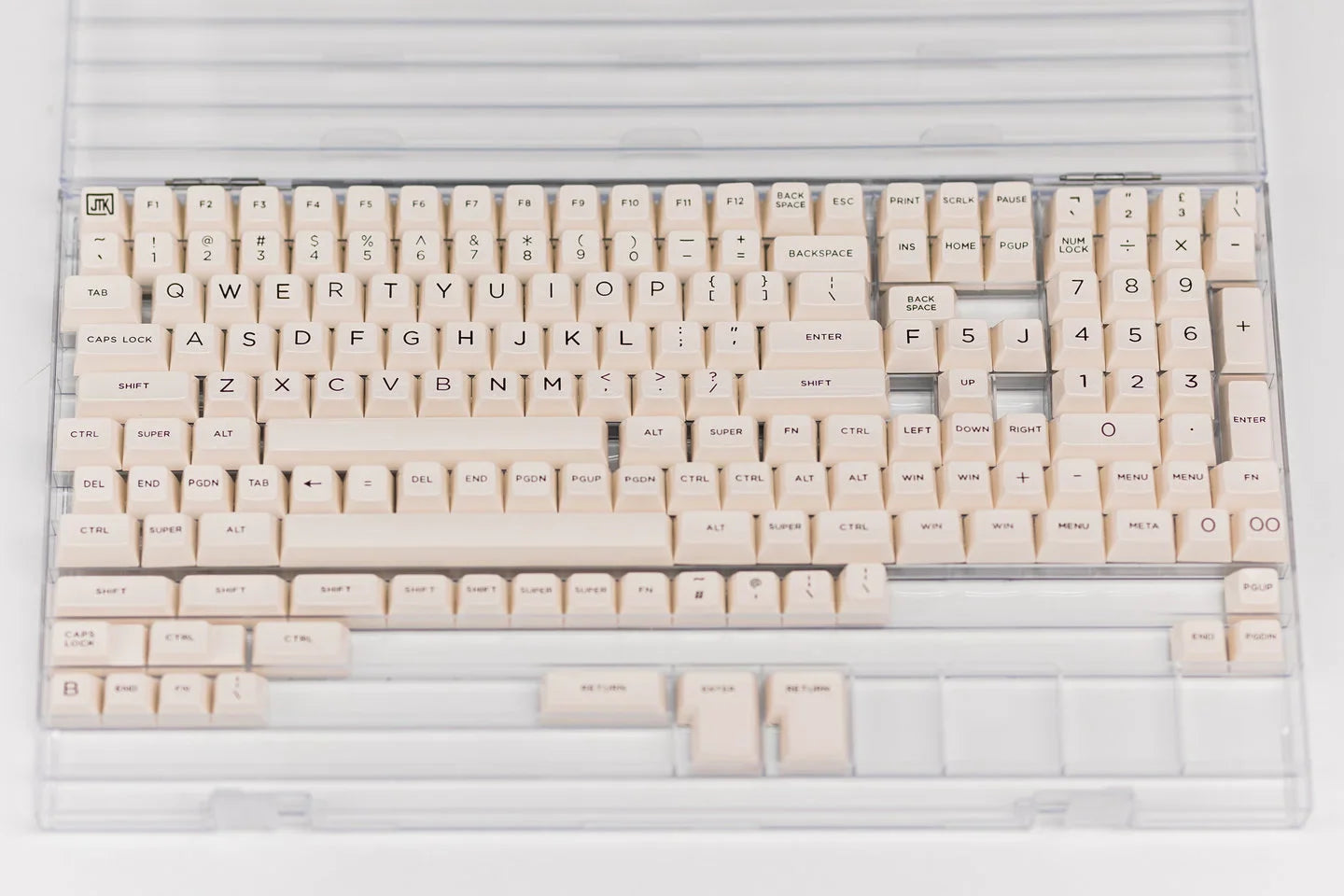 HSA White on Black & HSA Beige on Brown