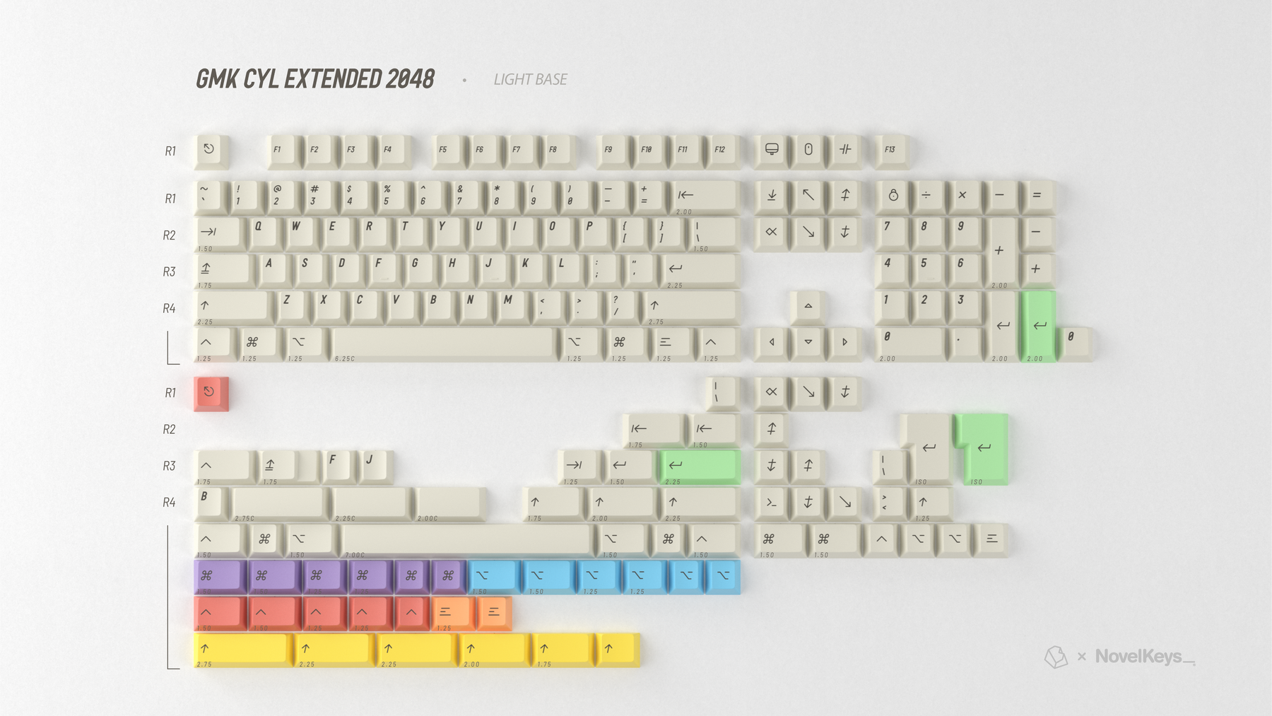 GMK CYL Extended 2048