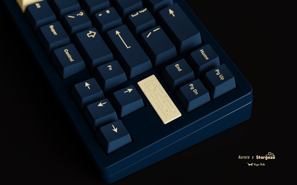 Ikki68 Aurora x Stargaze Keyboard Kit
