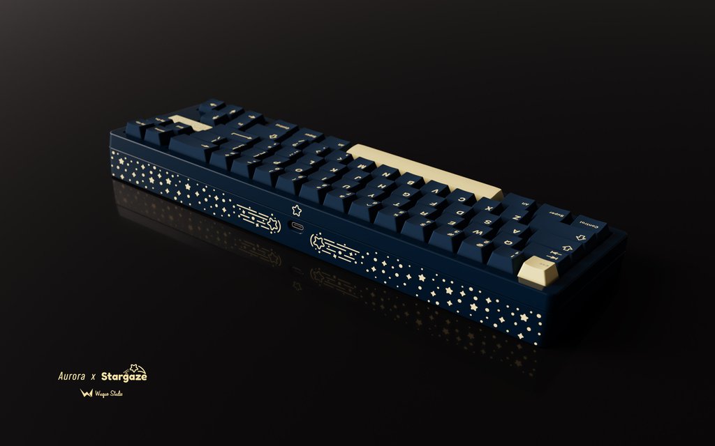 Ikki68 Aurora x Stargaze Keyboard Kit