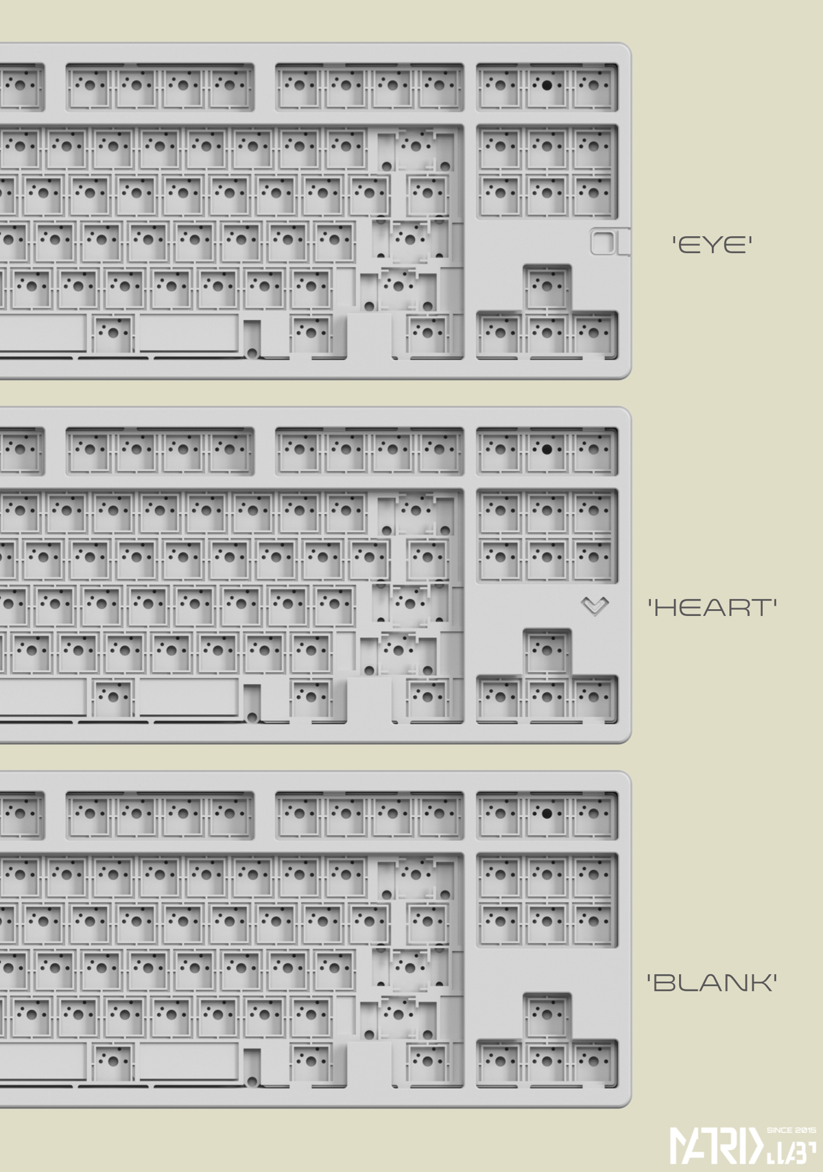 [GB] Matrix 8XV 3.0 Keyboard Kit - Extra Top (WK)