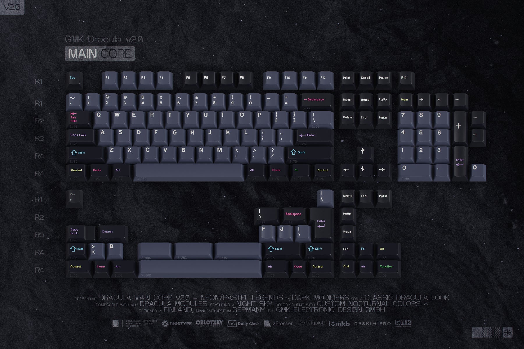GMK Dracula V2.0