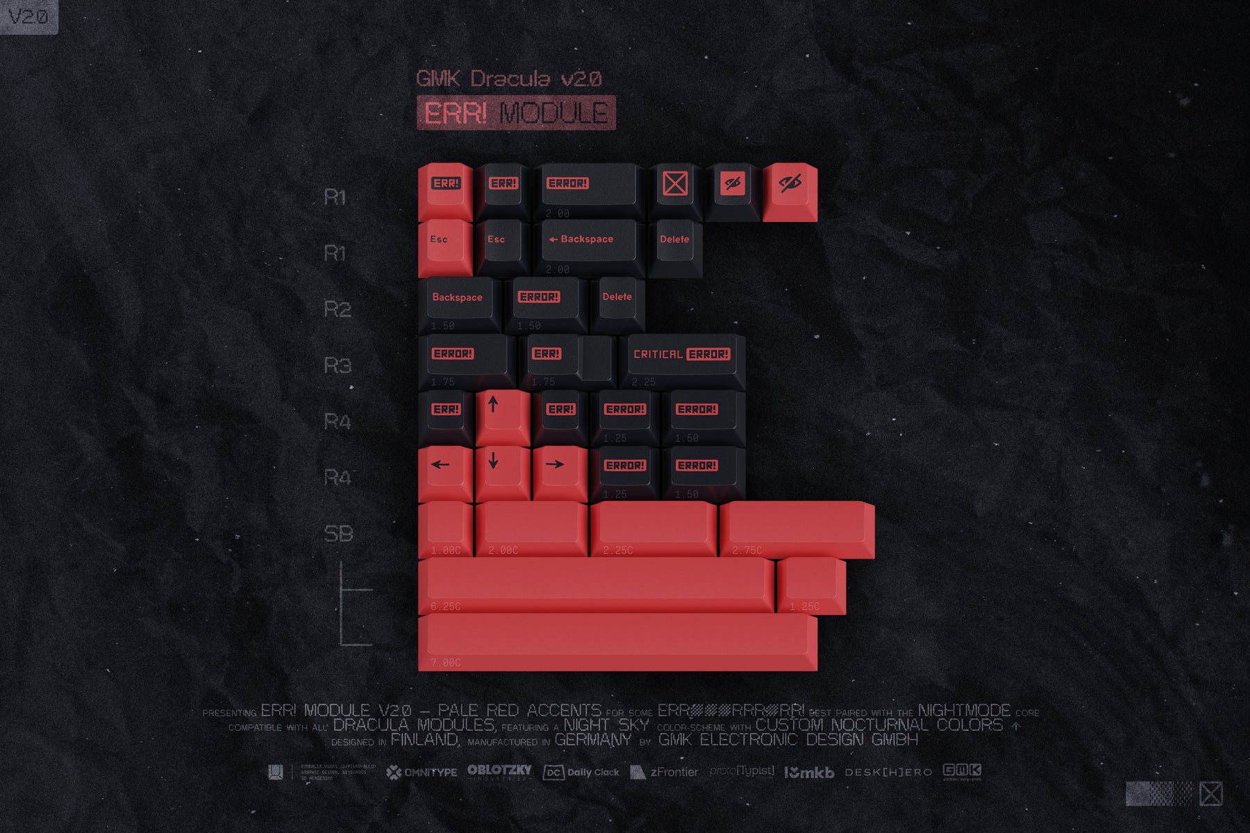GMK Dracula V2.0