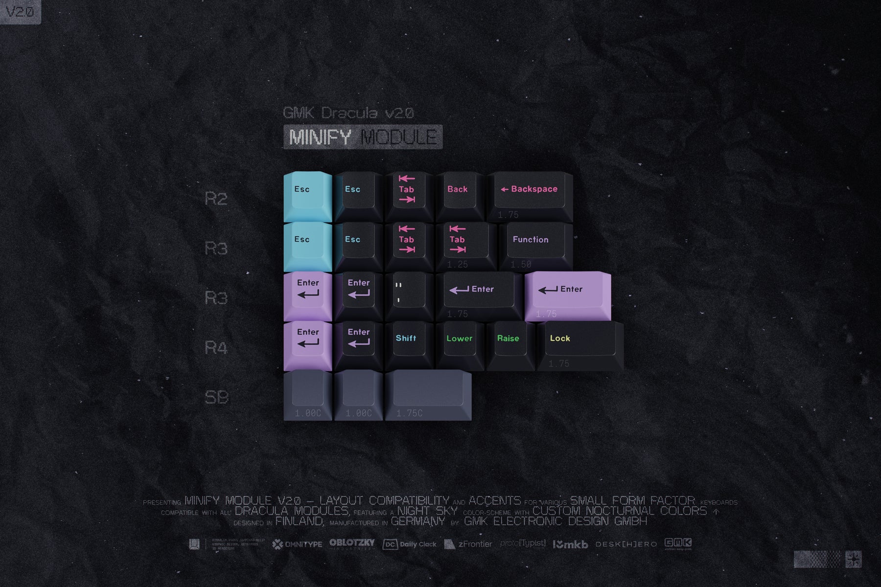 GMK Dracula V2.0