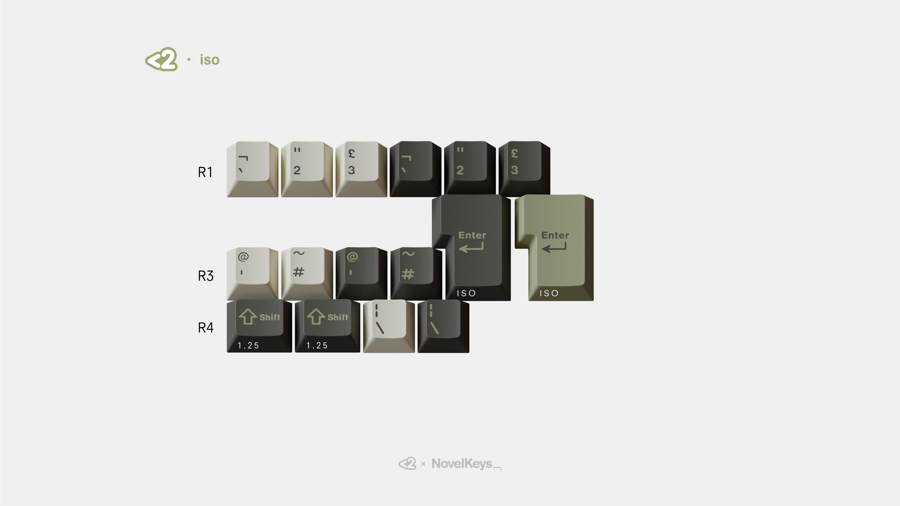 GMK Olive R2