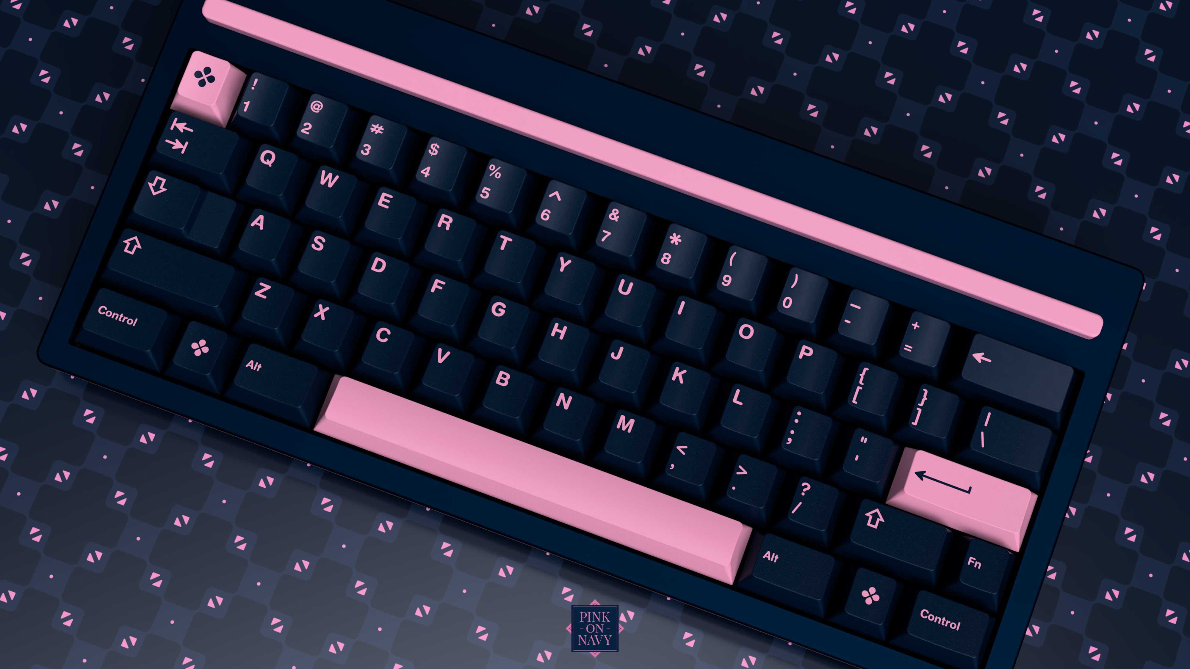 GMK Pink on Navy キーキャップ GMK Pink on Navy – CannonKeys