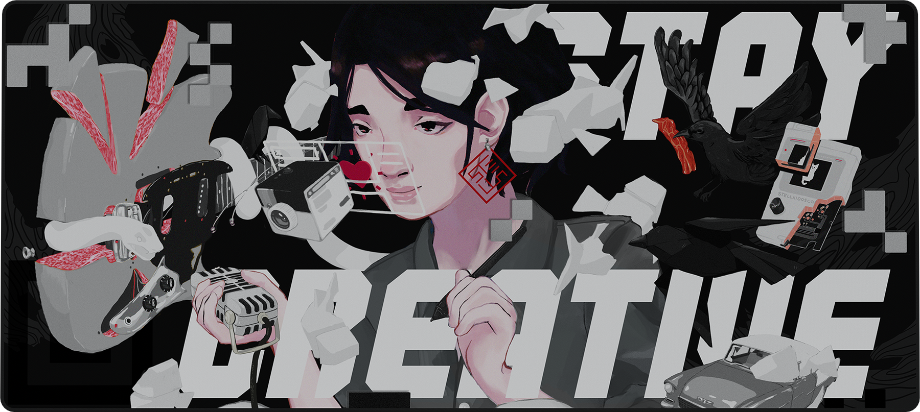 Stay Creative Deskmats