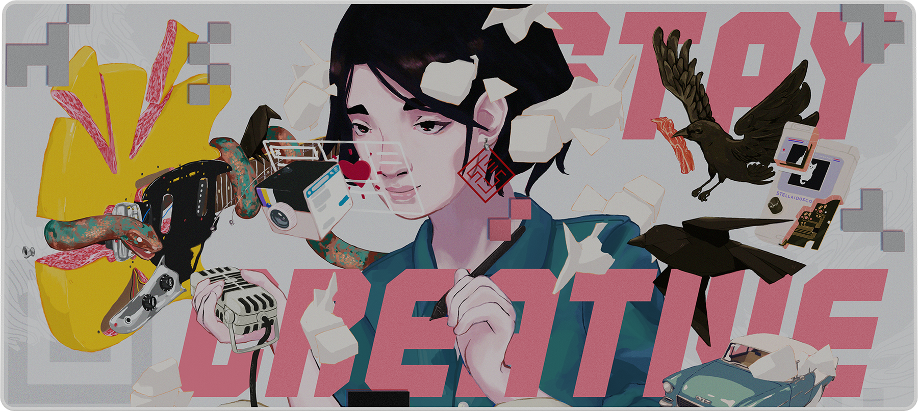 Stay Creative Deskmats