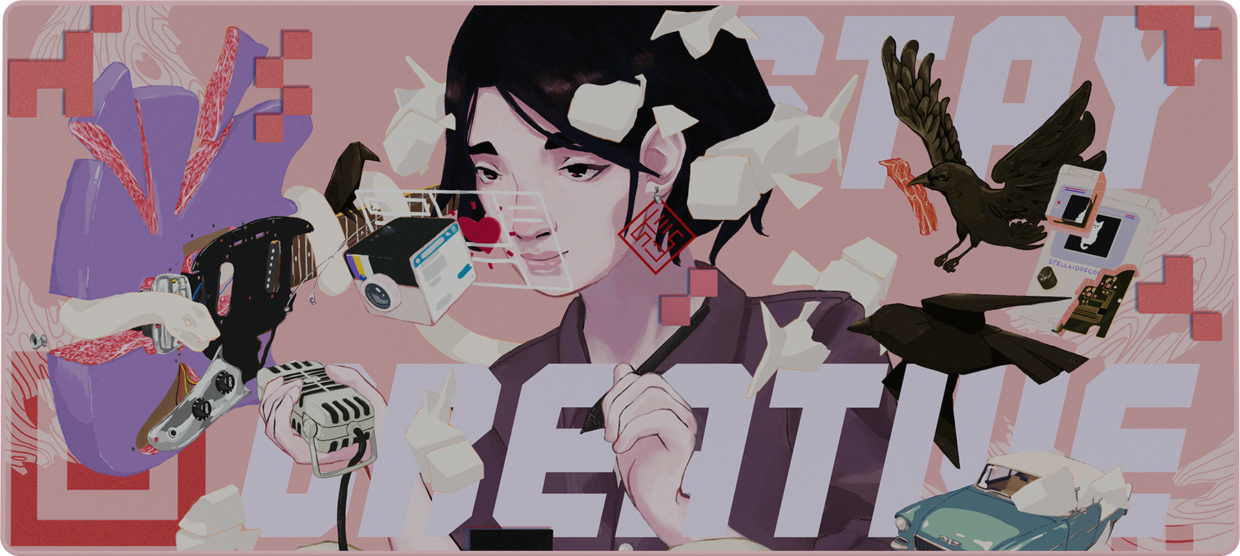 Stay Creative Deskmats