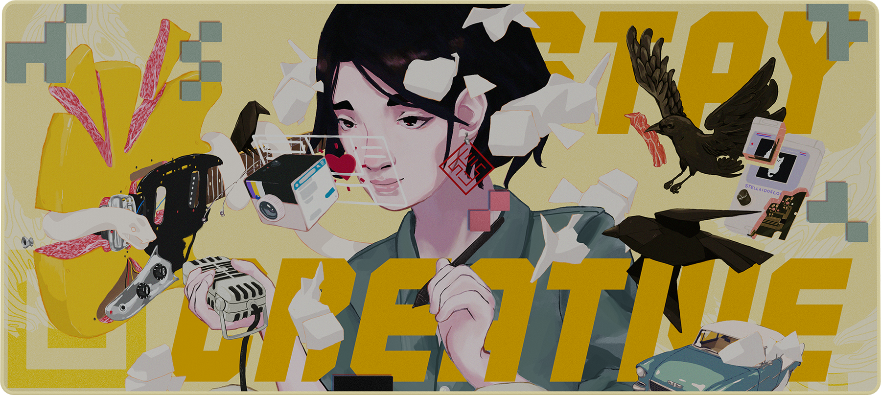 Stay Creative Deskmats