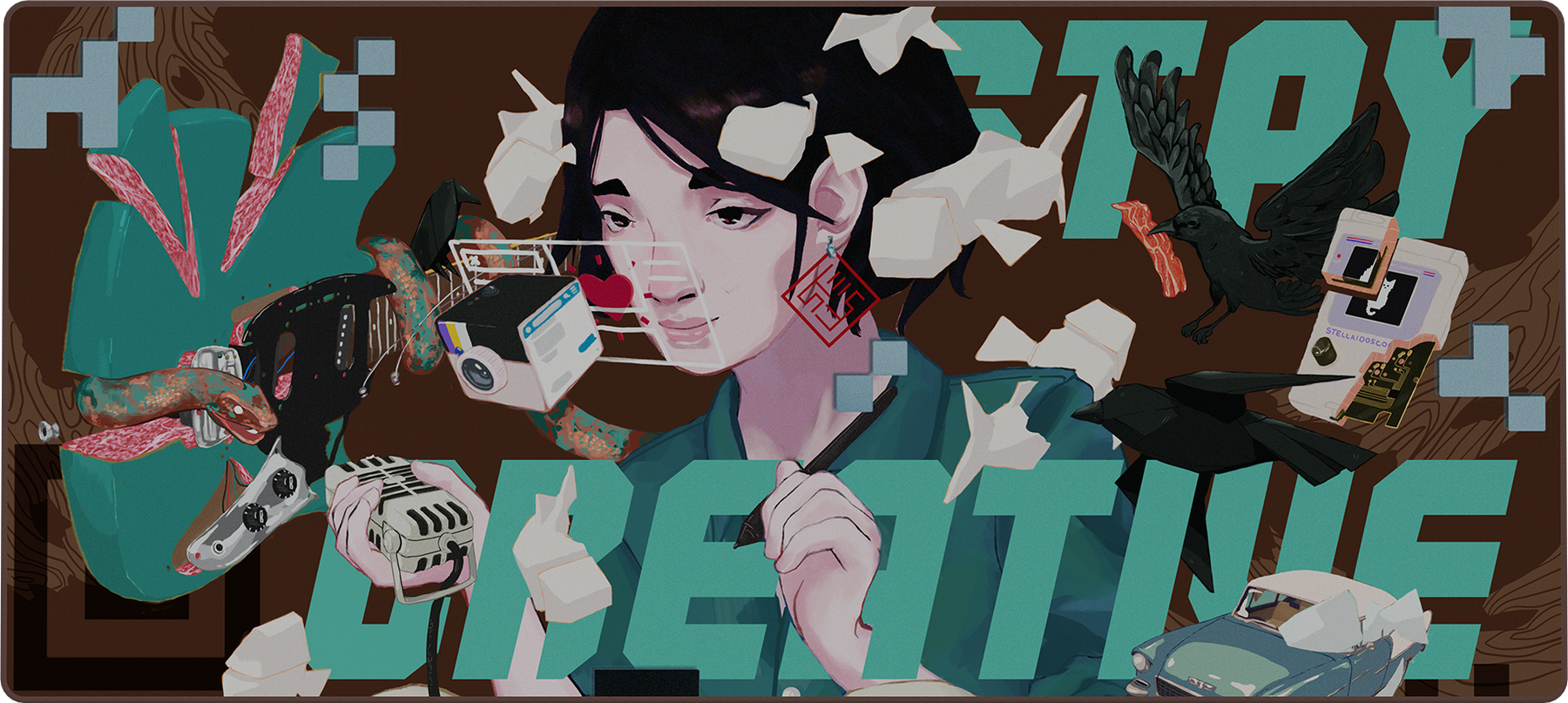 Stay Creative Deskmats