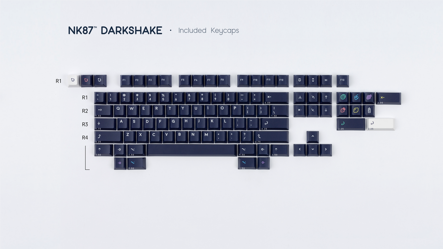 NK87 Darkshake Edition Keyboard Kit