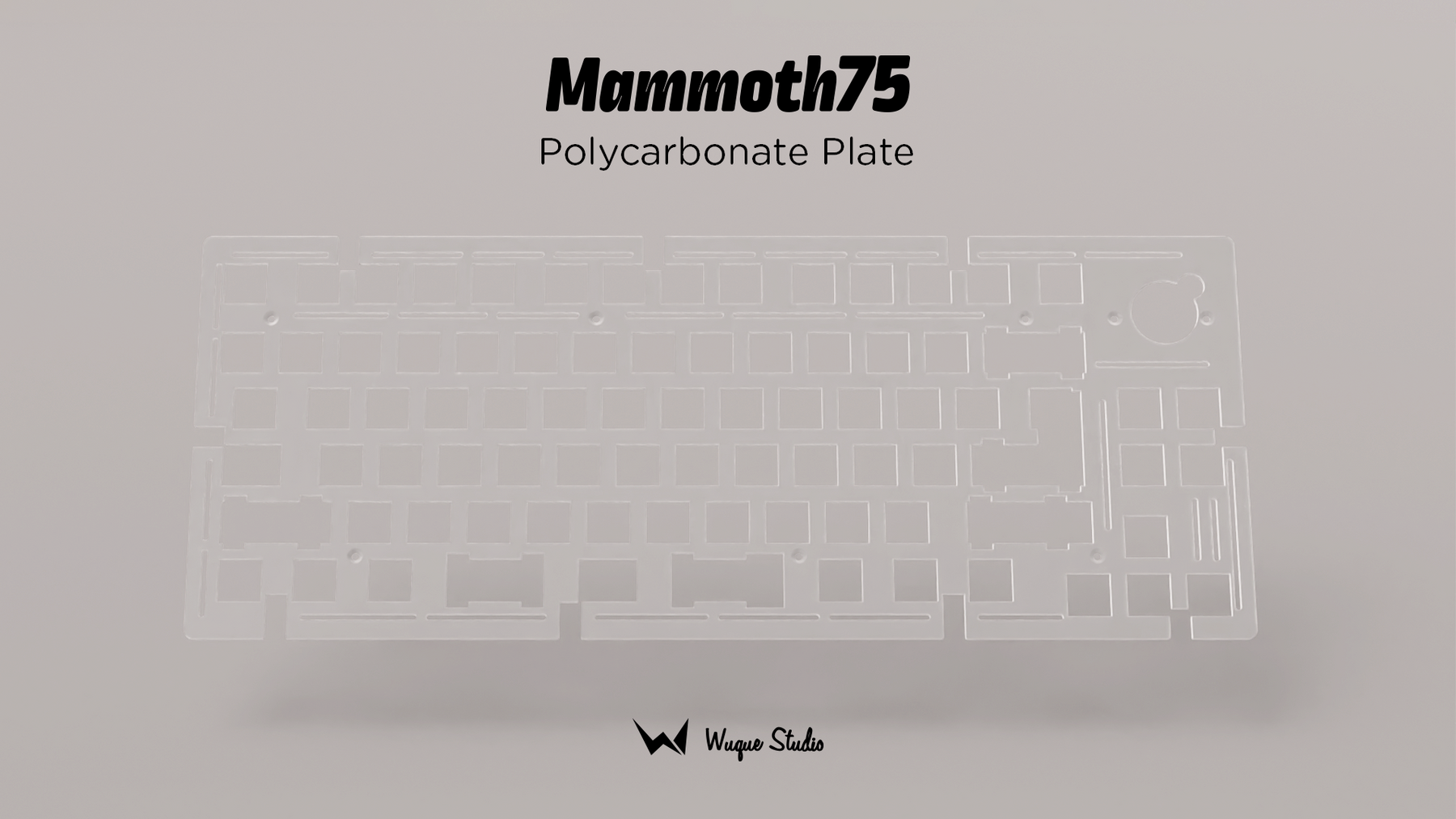 Mammoth75 Keyboard Kit - Extras