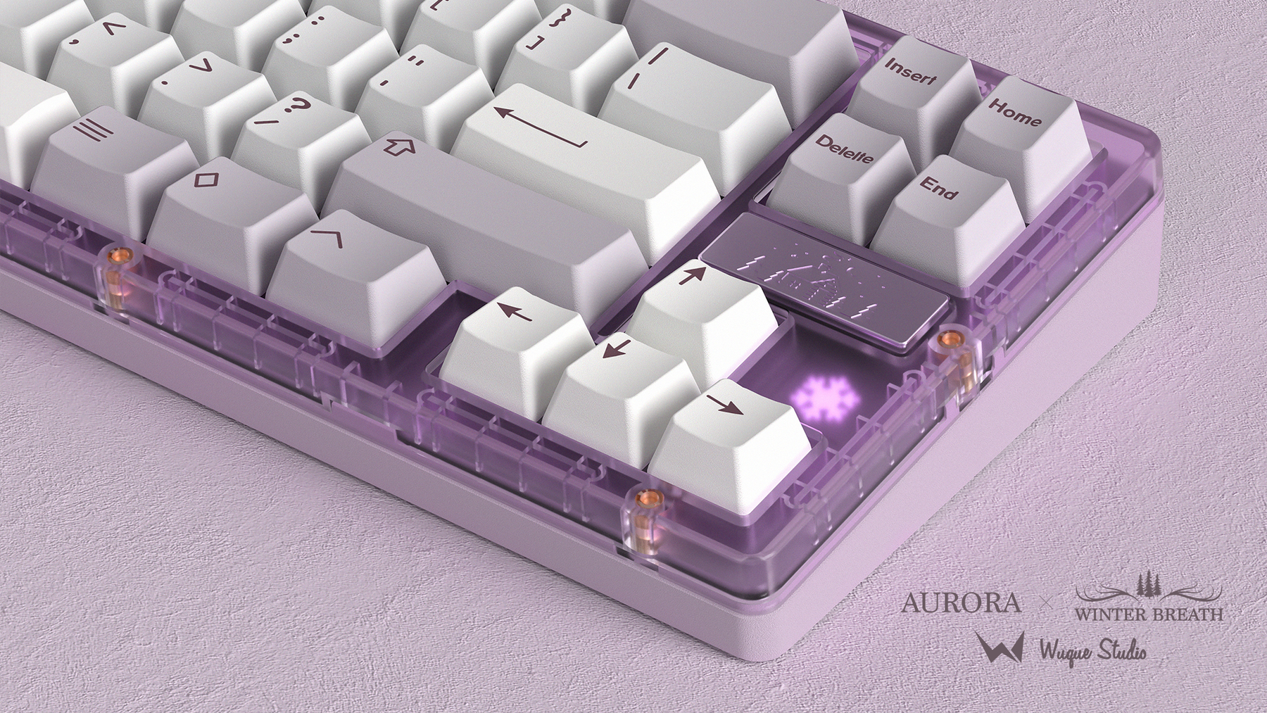 Aurora R2 x Winter Breath Keyboard Kit