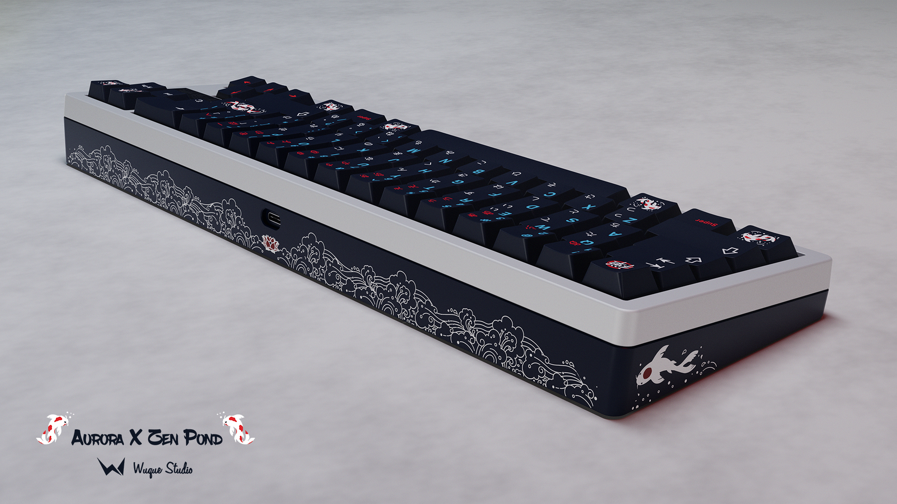 Aurora R2 x Zen Pond Keyboard Kit