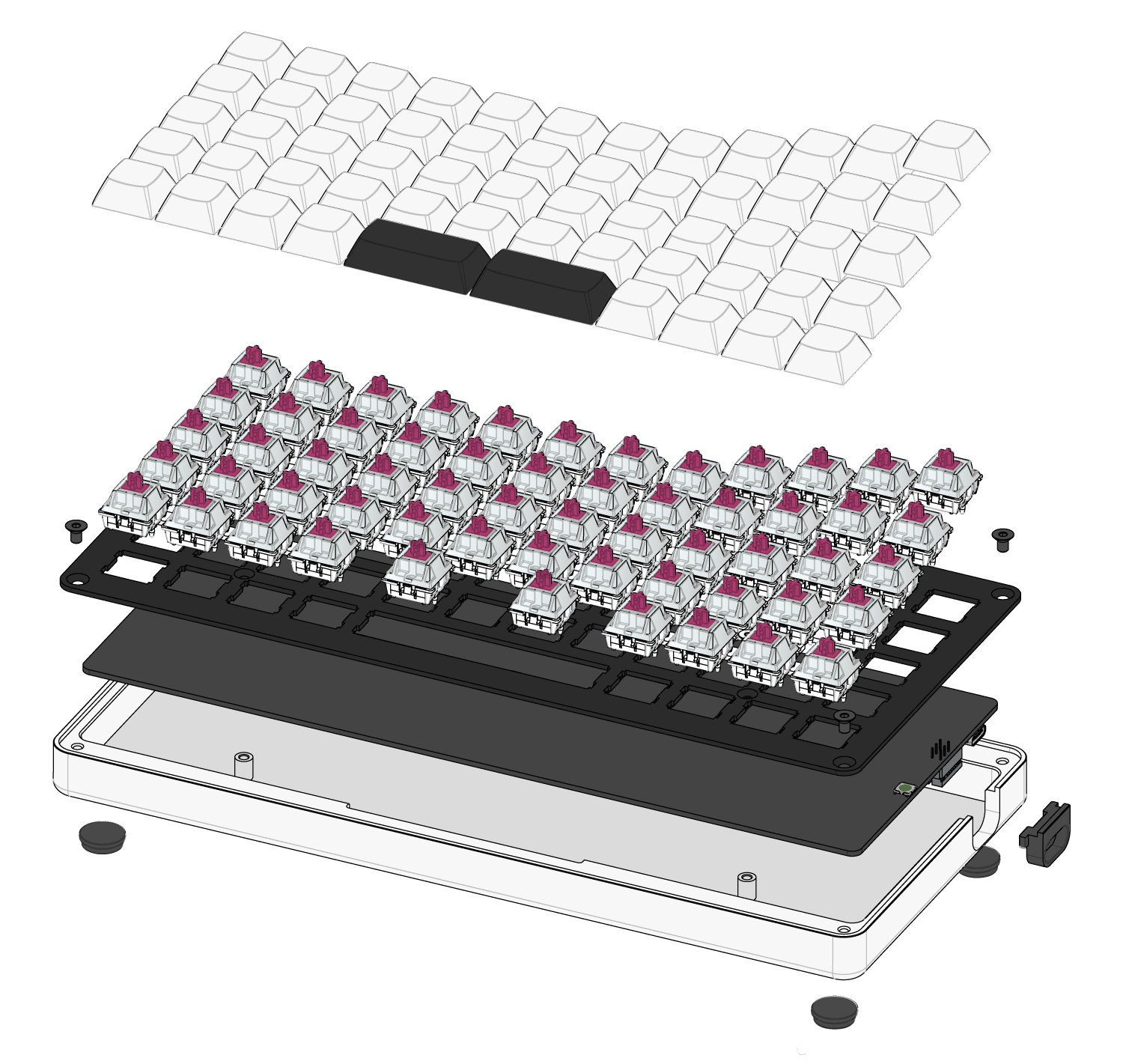 Gizmo Engineering GK6 Keyboard