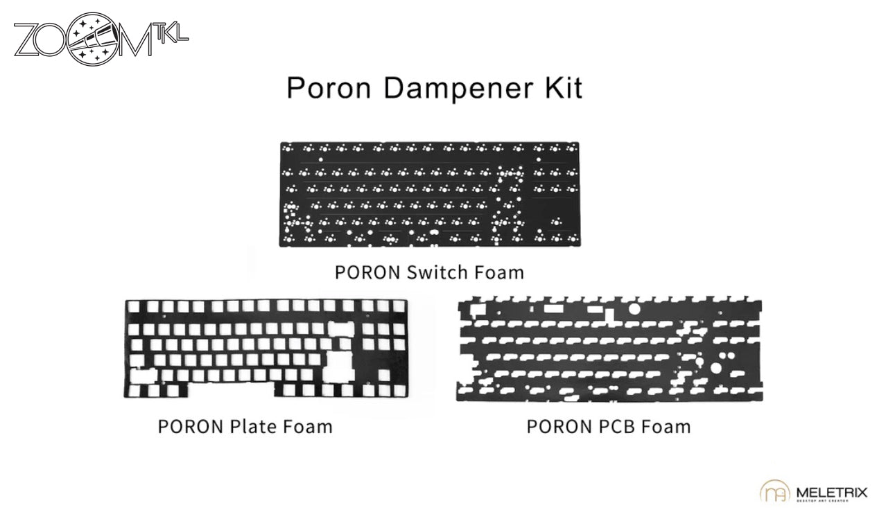Zoom TKL Essential Edition Keyboard Kit - Extras