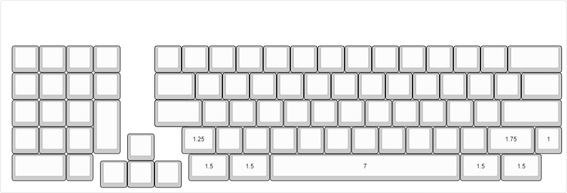 MONOKEI & Friends - Hidari Keyboard Kit - B STOCK