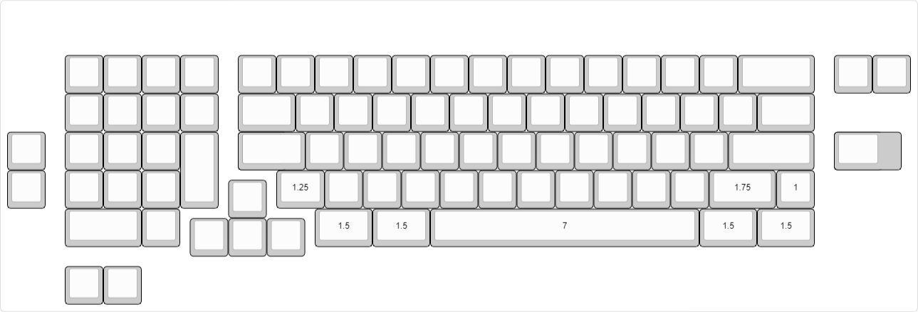 MONOKEI & Friends - Hidari Keyboard Kit - B STOCK