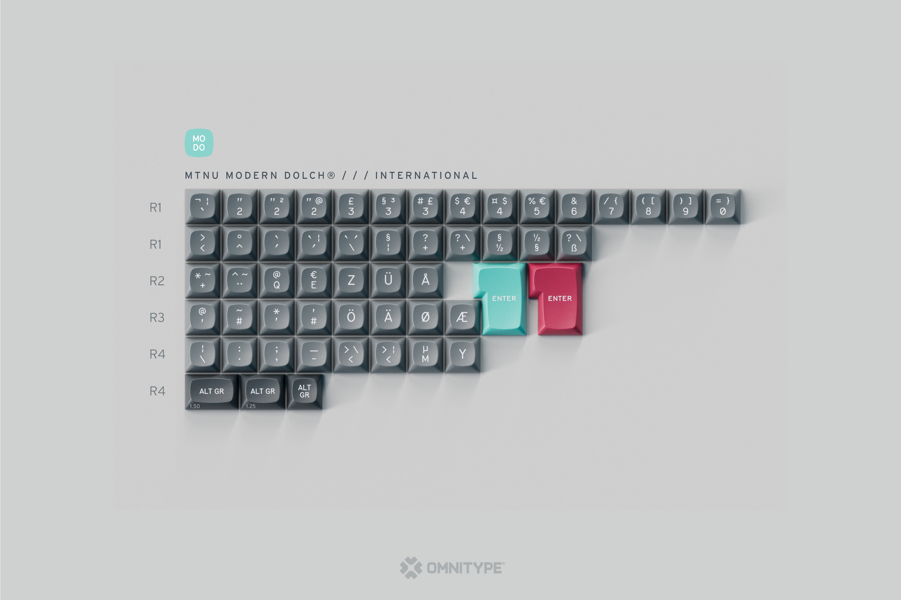 [GB] GMK MTNU Modern Dolch®