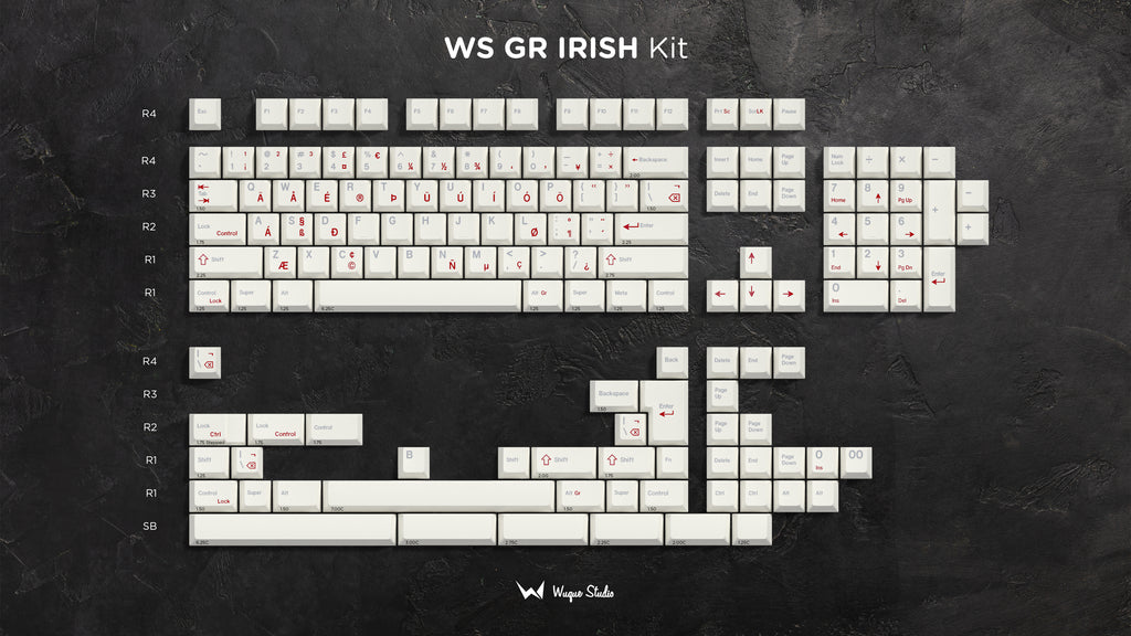 WS GR IRISH Keycap