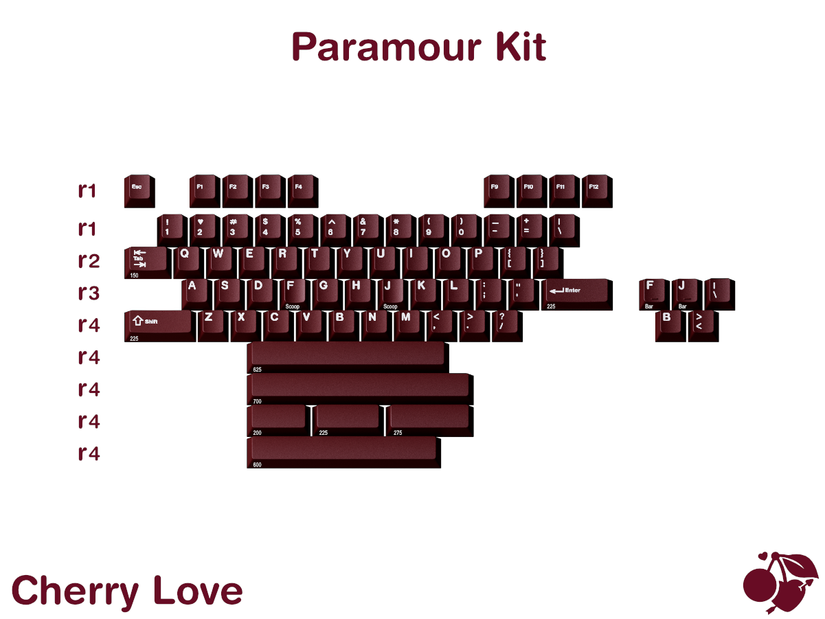 [GB] GMK CYL Cherry Love