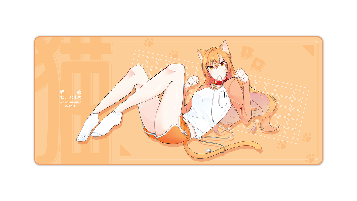 [GB] Catgirl Deskmats