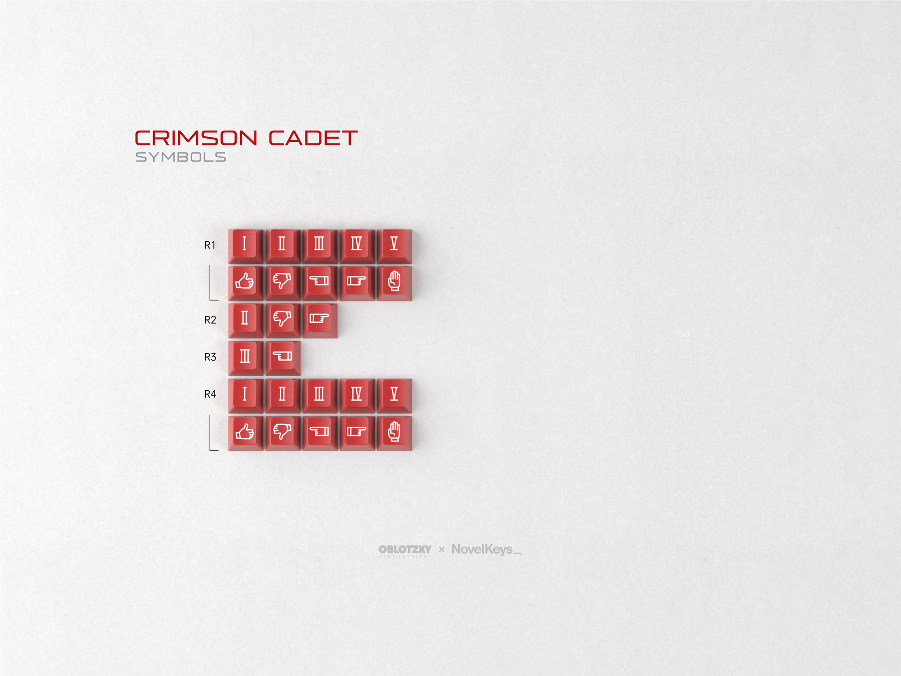 [GB] GMK Crimson Cadet II & Royal Cadet