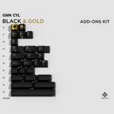 GMK CYL Black & Gold