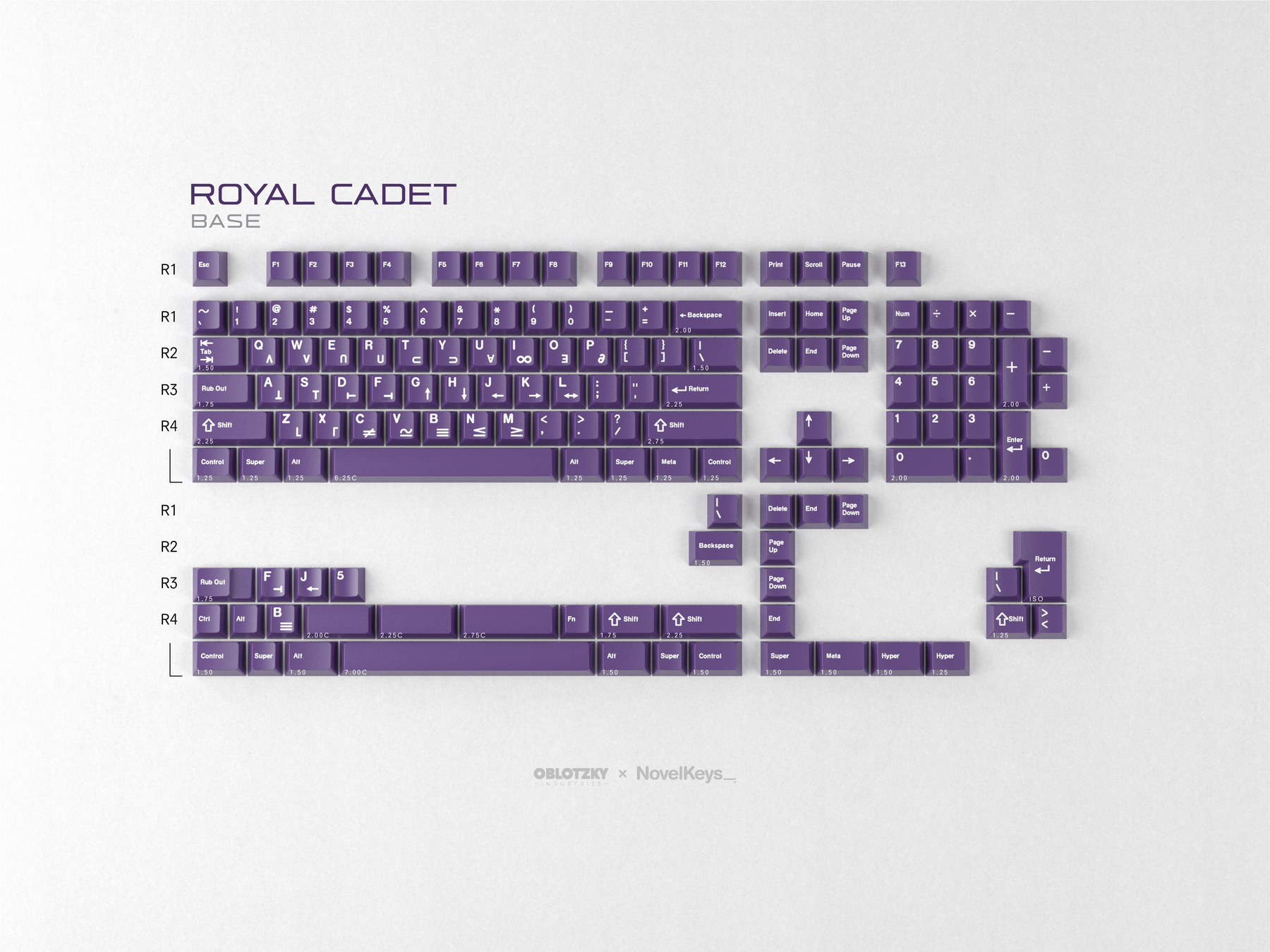 [GB] GMK Crimson Cadet II & Royal Cadet