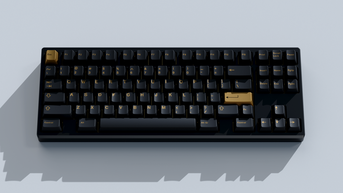 [GB] GMK CYL Black & Gold