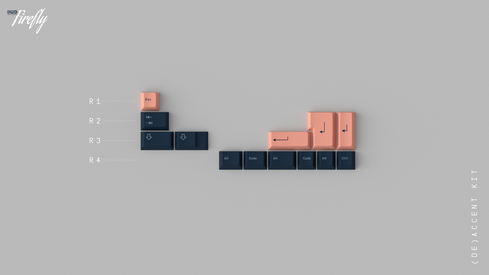 GMK Firefly R2 Basekit キーキャップ 自作キーボード