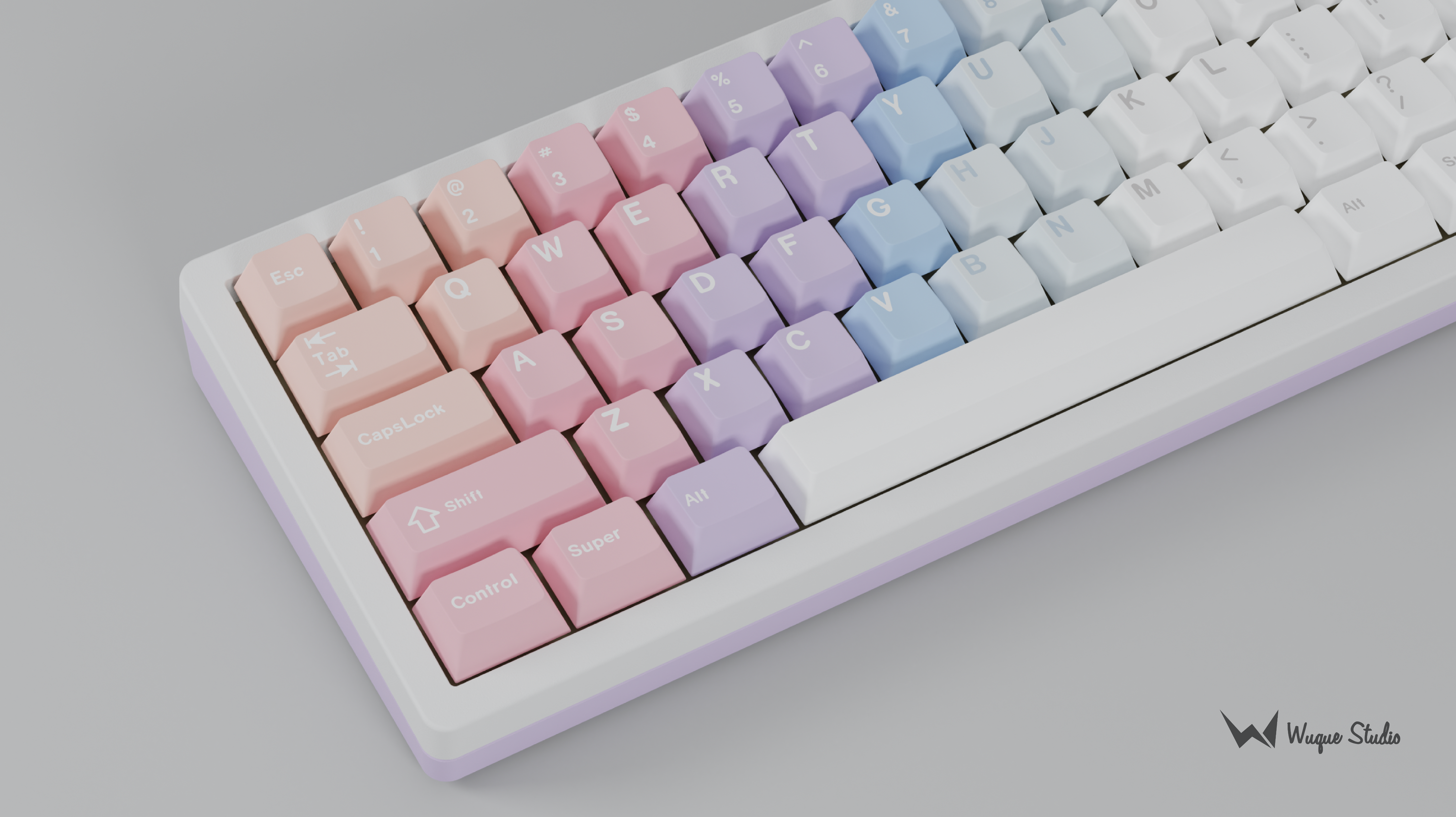 Ikki68 Aurora x Dreamscape Keyboard Kit
