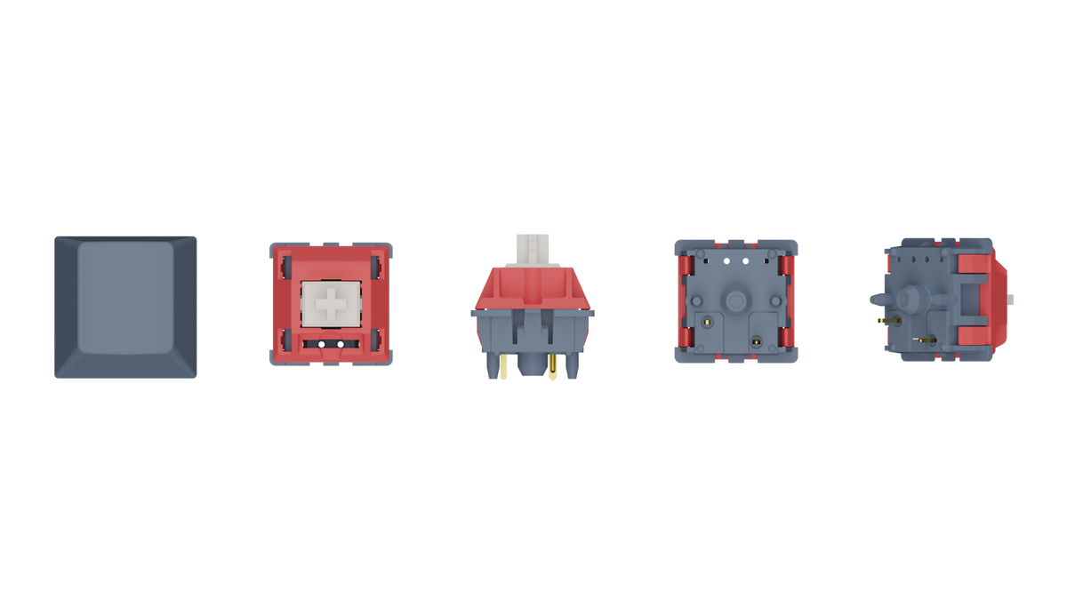 Keebwerk Bushi Silent Tactile Switches