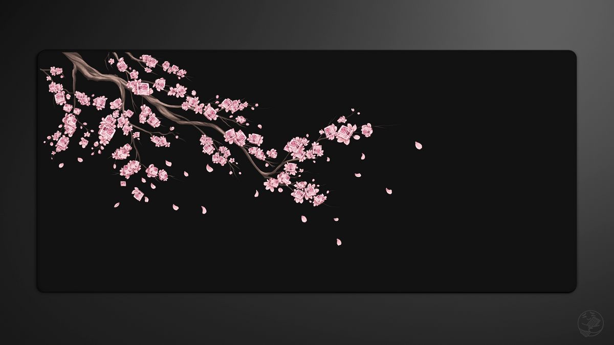 [GB] Cherry Blossomx Deskmats
