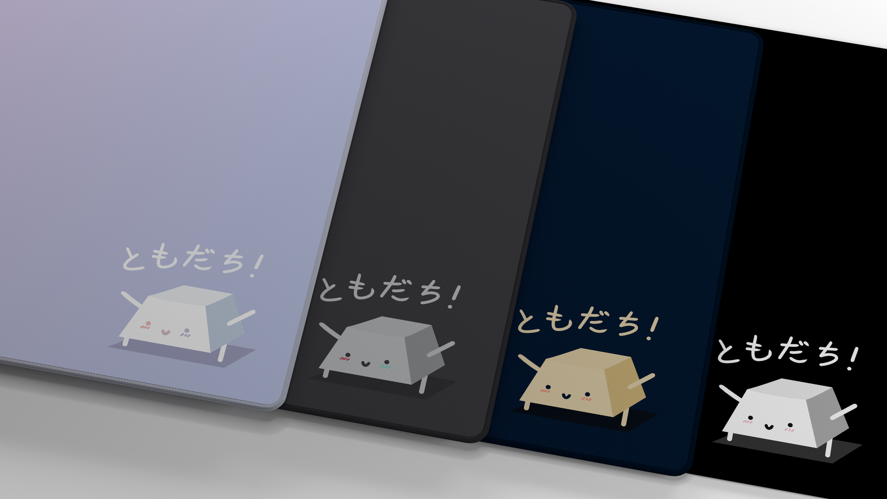 [GB] Keycap Buddy "Tomodachi" Desk Mats