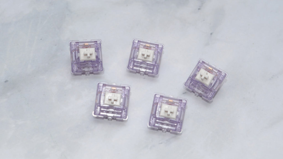 Lavender Linear Switches