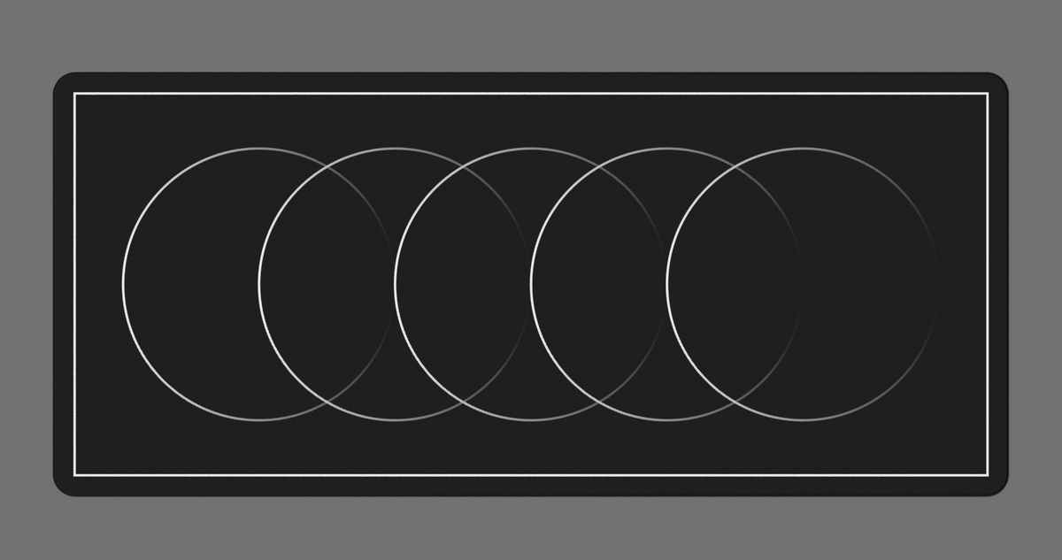 Minimal Rings Deskmats