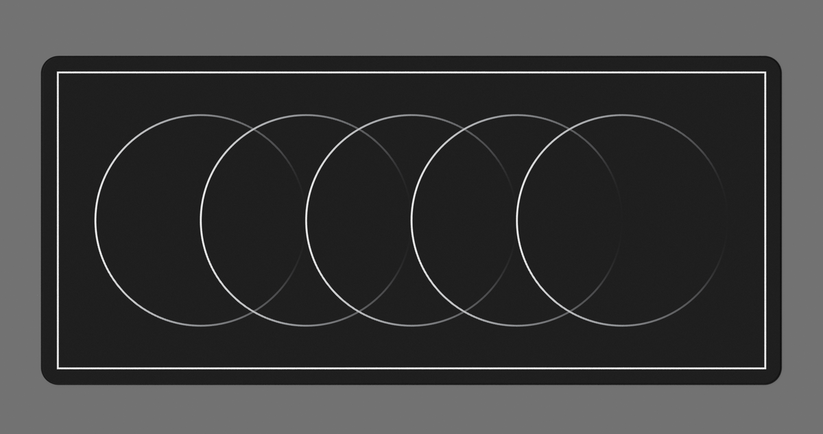 Minimal Rings Deskmats