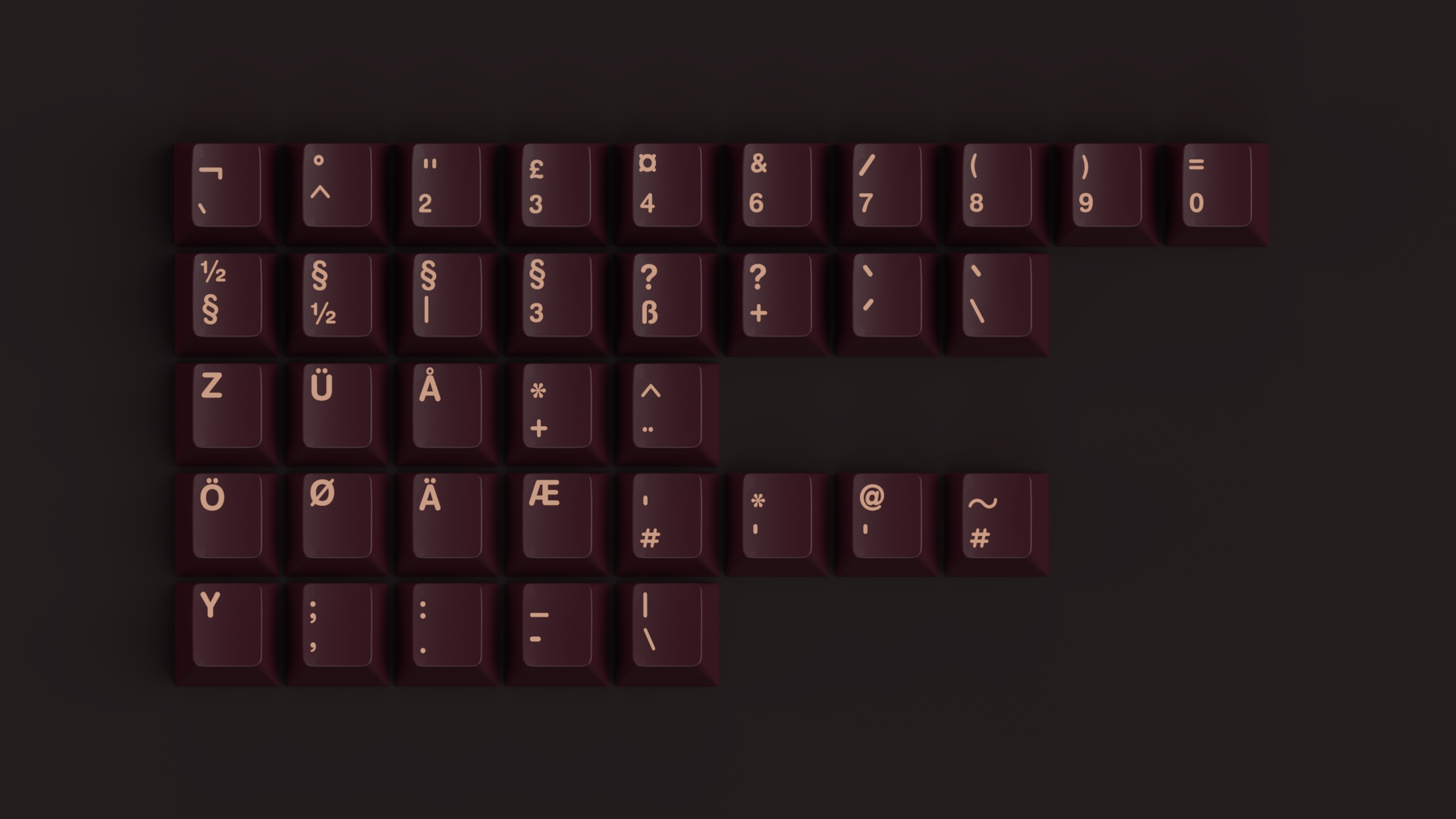 [Pre-Order] GMK Bordeaux