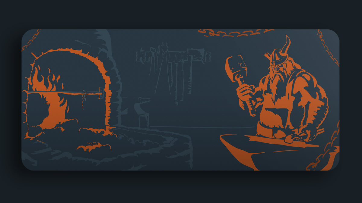 GMK ReForged Deskmat