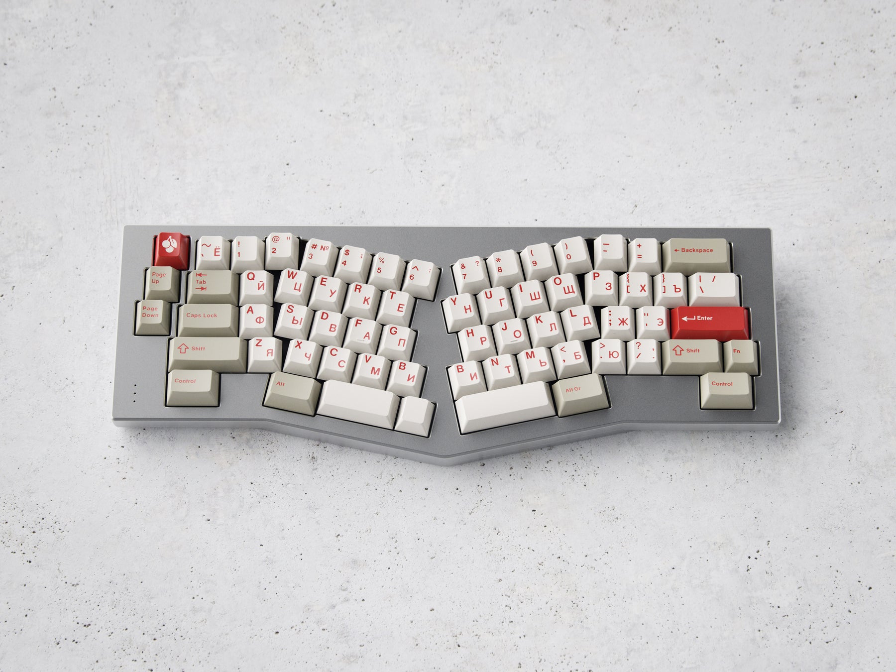 keyboard【専用】GMK RedAlert base+CrimsonCyrillicKit