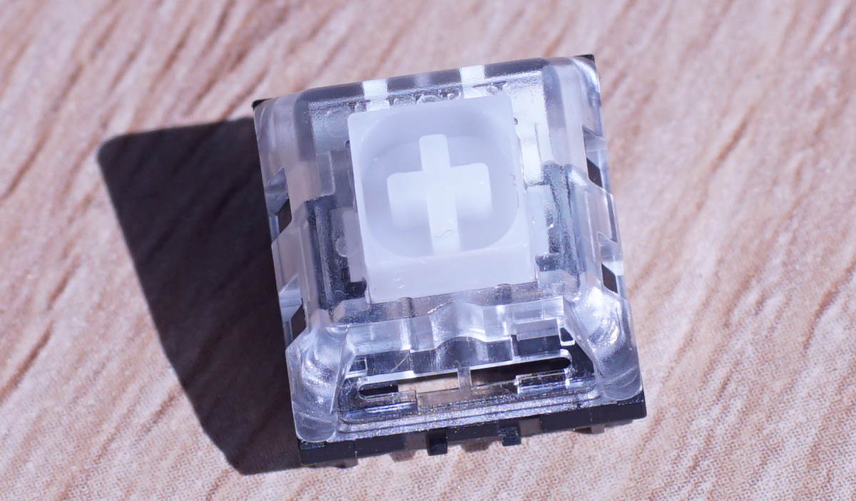 Hako Royal Clear Switch Front by Kailh, Novelkeys, and Input Club