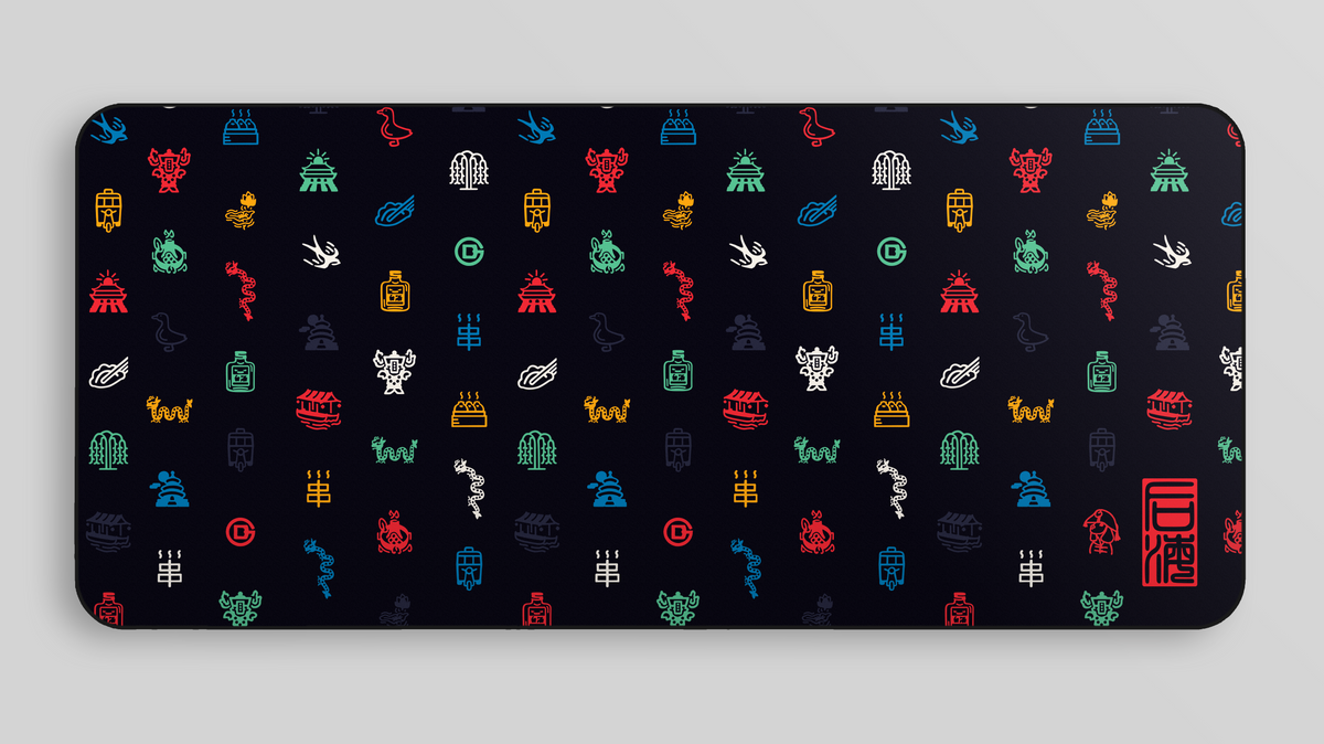 GMK Houhai Deskmats