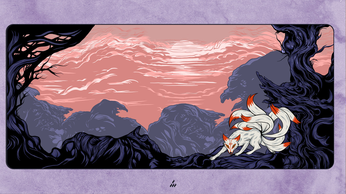GMK Kitsune Deskmats