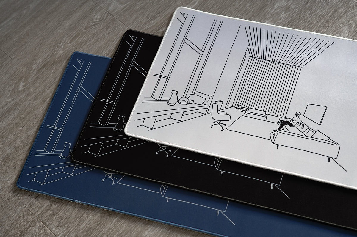 Taeha Types Studio Deskmat