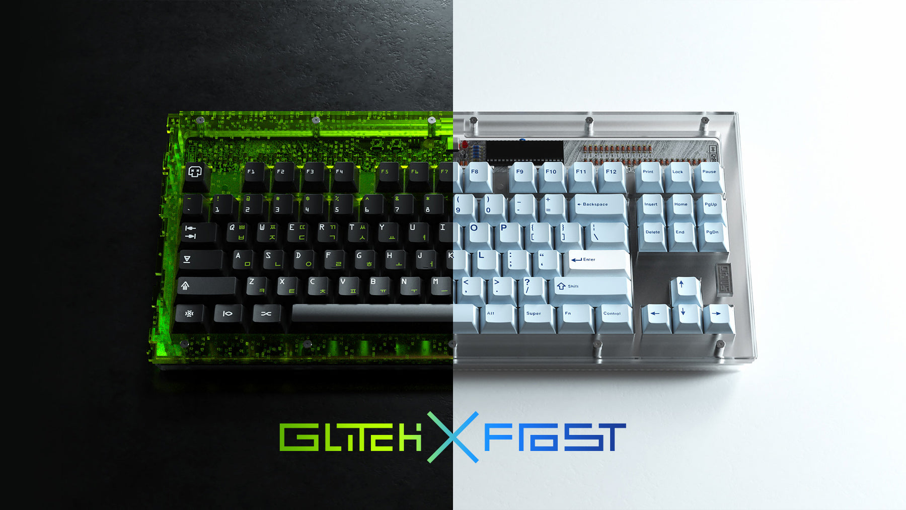 [GB] GLITCH x FROST TKL Keyboard Kit