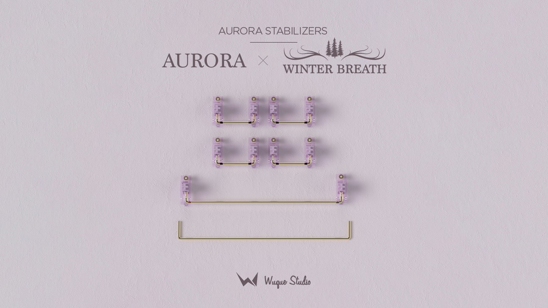 Aurora R2 x Winter Breath Keyboard Kit