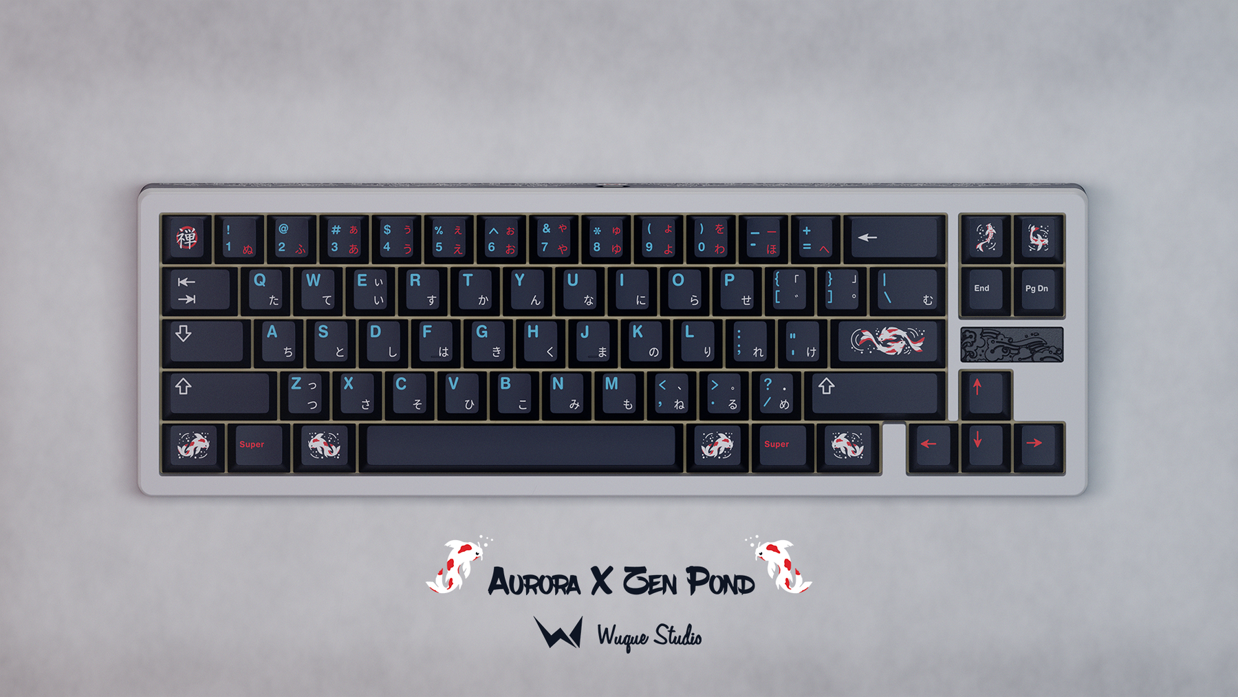 Aurora R2 x Zen Pond Keyboard Kit